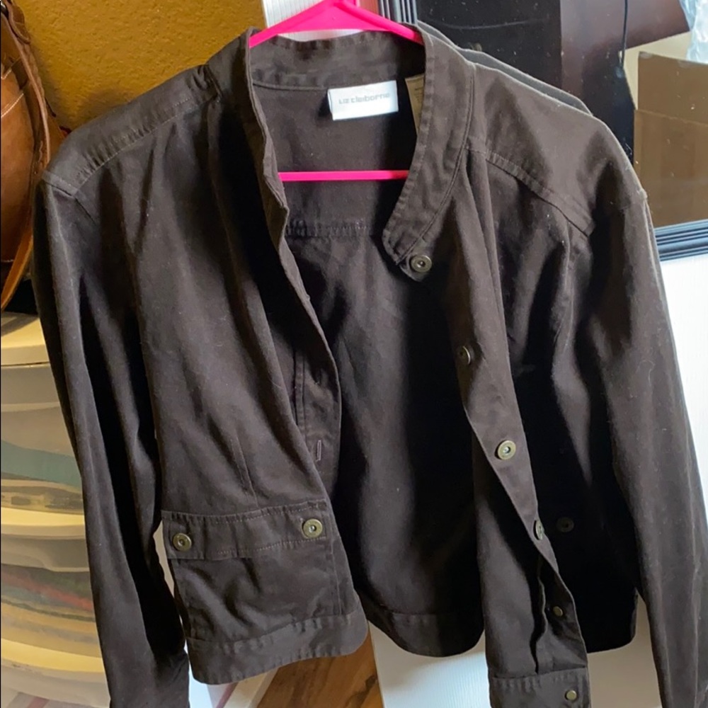 Liz Claiborne button up jacket